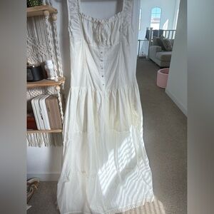 Frankie's Bikinis Christabelle Ruffle Maxi Dress